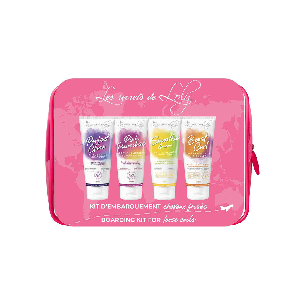 Trousse Cheveux Frisés - Format voyage