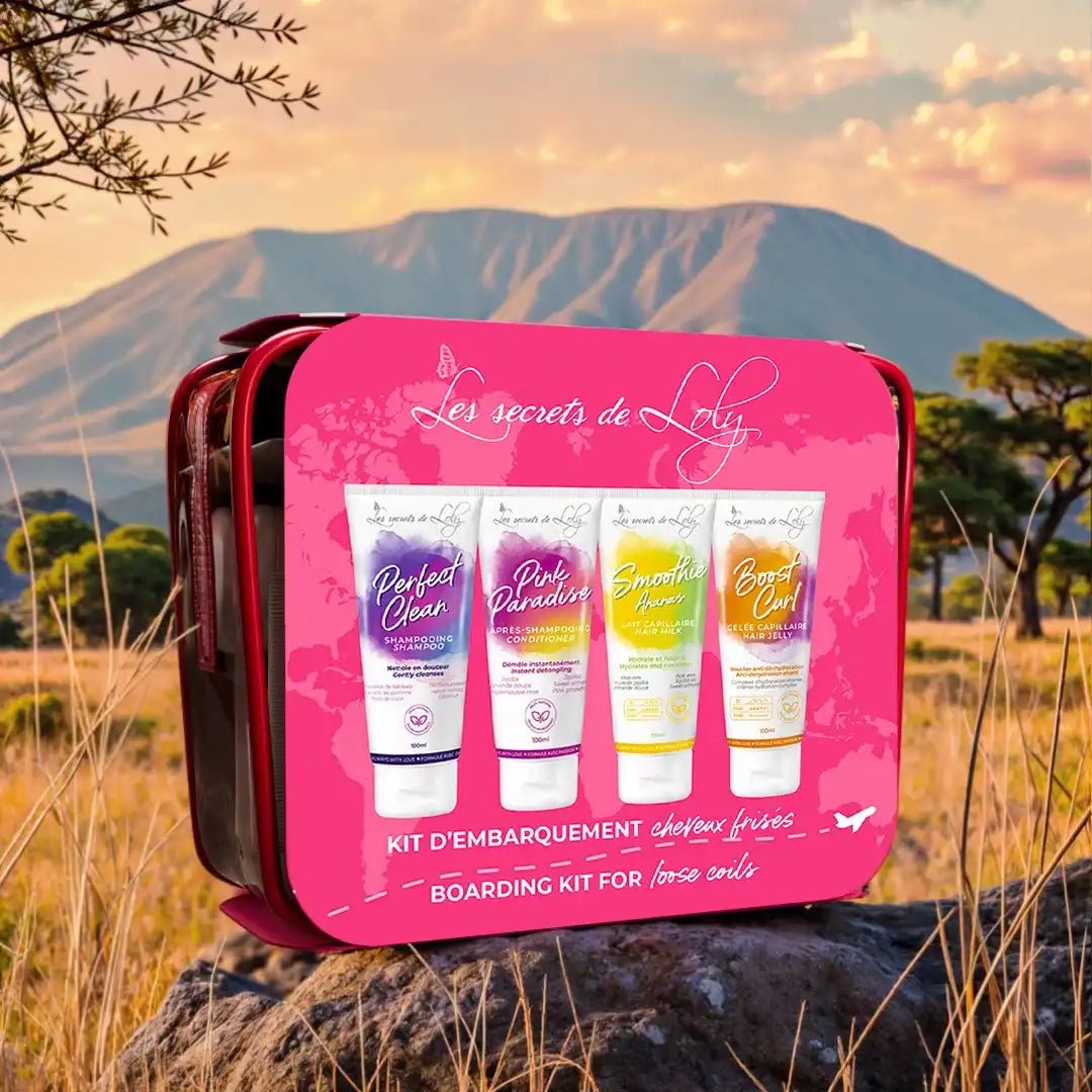 Trousse Cheveux Frisés - Format voyage