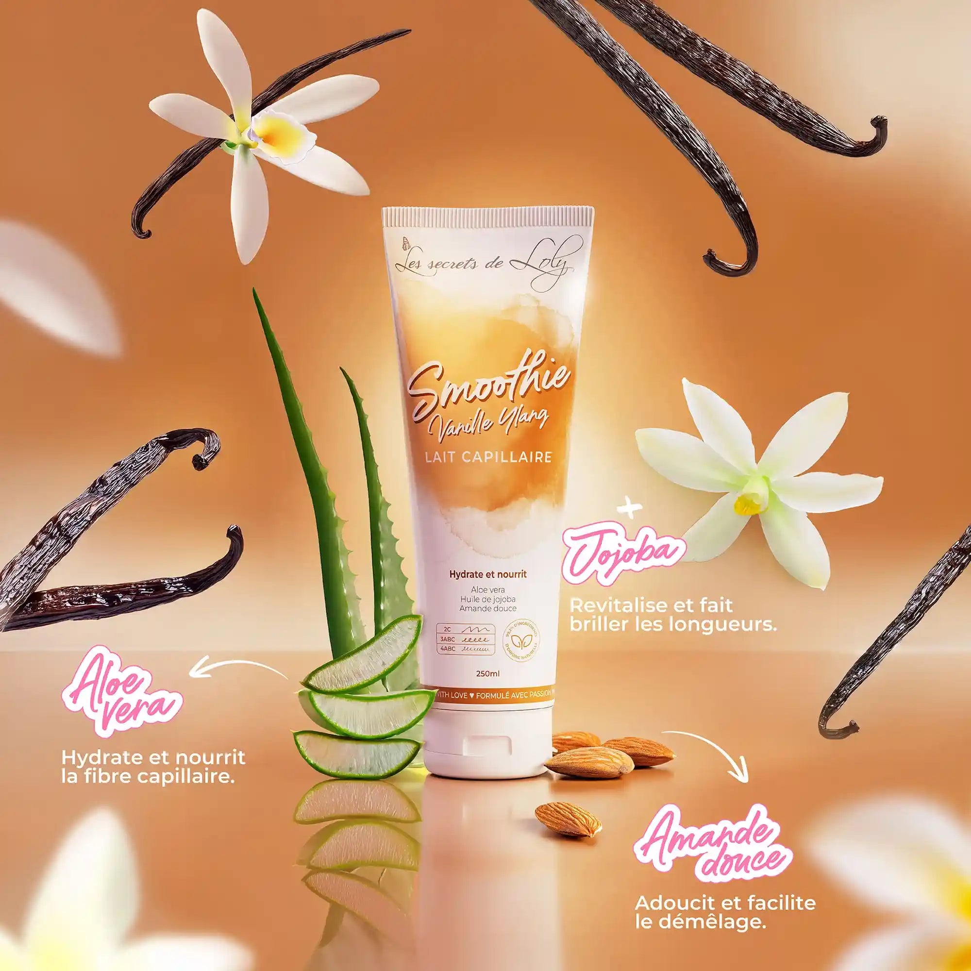 Smoothie - Lait sans rinçage très nourrissant  - 250ml